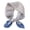 D, variant on Dot French Headscarf Cotton Linen Lightweight Scarf for Women Balletcore Fashion Travel Wrap