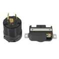 thumbnail image 1 of Oubit Male Female Receptacle,NEMA L6-30P L6-30R 30A Twist Lock Electrical Plug Twist Lock Plug Socket Innovative Solution, 1 of 9