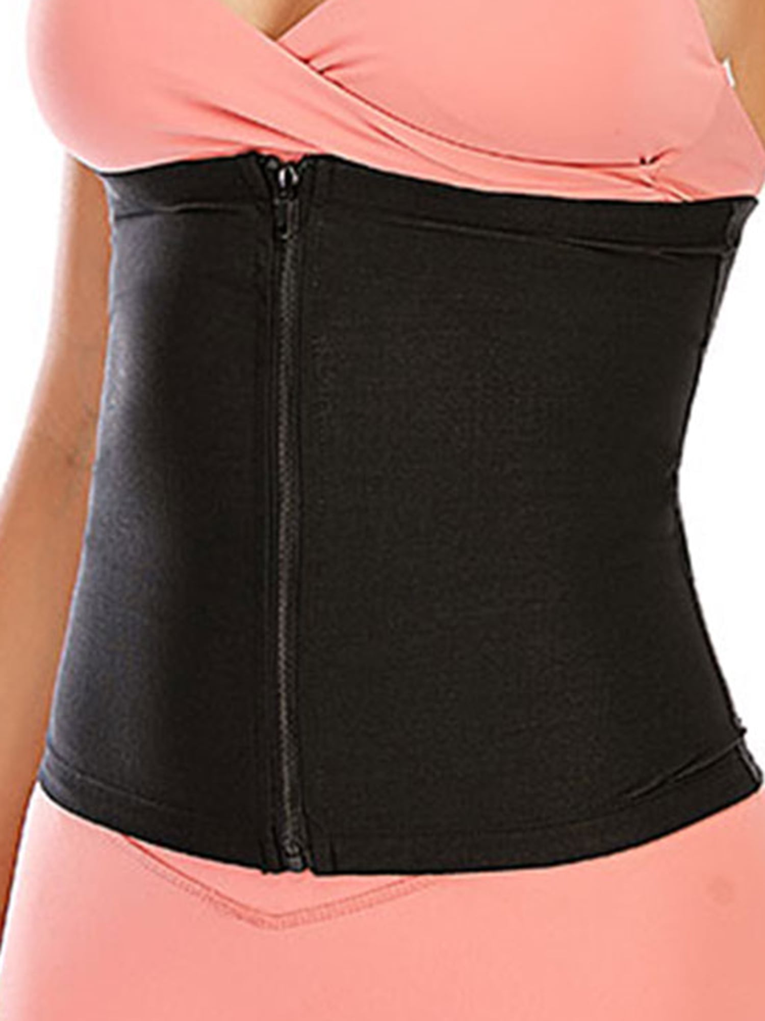 Shcke Waist Trimmer Belt Sweat Wrap Tummy Toner Low Back And Lumbar