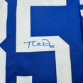 thumbnail image 2 of Framed Autographed/Signed Thatcher Demko 35x39 Vancouver Blue Hockey Jersey JSA COA, 2 of 2