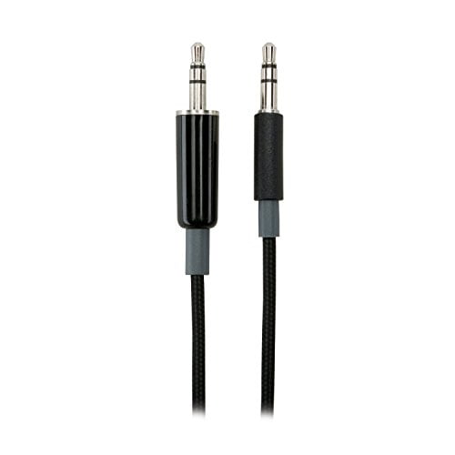 Junsi Replacement Remote Volume Control Talk Cable Cord Line Lead Wire for Bose Soundtrue//Soundlink On Ear//QC25//QC35//OE 2 headphones black