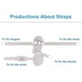 thumbnail image 3 of Stroke Hand Splint Soft Function Resting Wrist Orthosis Night Hand Splint Support Immobilizer (r)_High-quality, 3 of 3