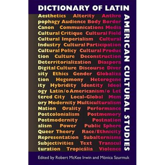 Pre-Owned Dictionary of Latin American Cultural Studies (Paperback)