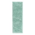 thumbnail image 6 of Unique Loom Infinity Shag Collection Area Rug - Jinko (2' x 6' 5" Runner Cyan), 6 of 7