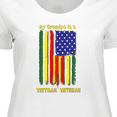 thumbnail image 4 of Inktastic My Grandpa is a Vietnam Veteran Women's Plus Size T-Shirt, 4 of 5