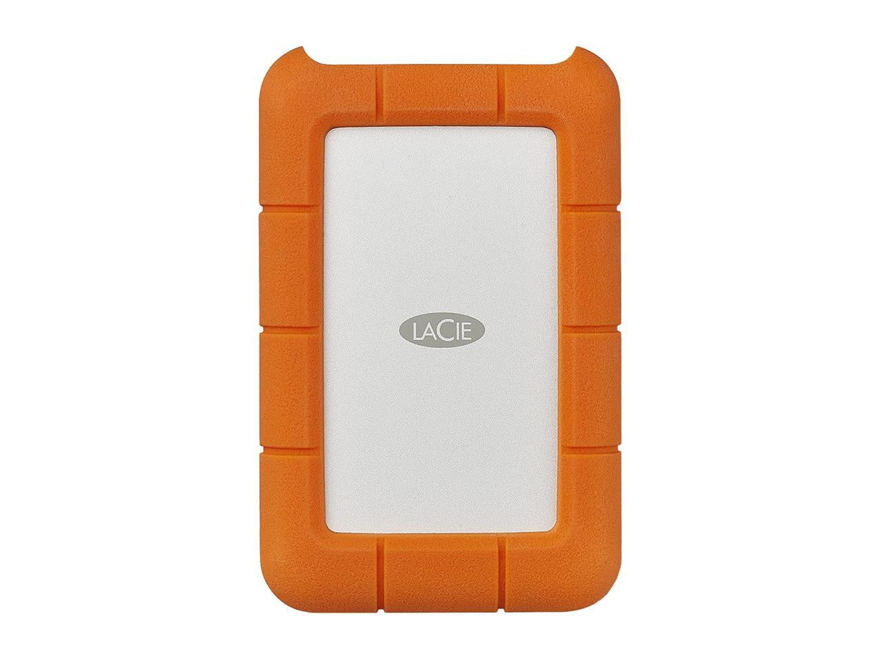 LaCie Rugged USB-C 4TB Portable External Hard Drive
