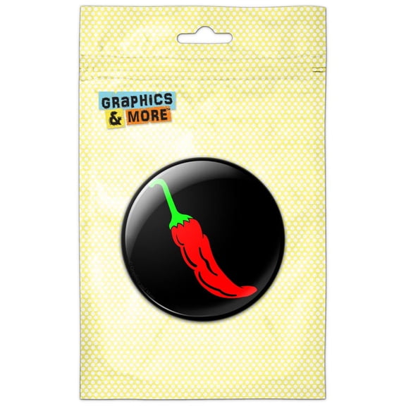 Chili Pepper Southwestern Pinback Button Pin Badge