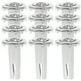 thumbnail image 1 of SHISUYAN Swivel Caster Socket 1.2X0.75X0.75In Silver Iron 30Pcs Durable, 1 of 8