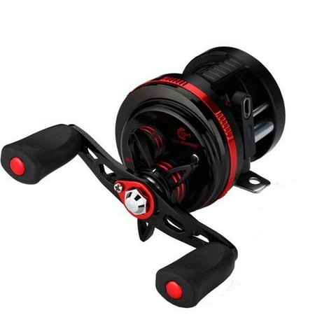 Rhino Steel Reel - Spinning Reel - Carbon Fiber,Drag Brass Gears, Stainless Steel Components DE100 Right