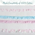 thumbnail image 3 of Ruffles Girl 100% Cotton Reversible Quilt Bedding Set, Coverlet, Bedspread (    3 Piece: 1 Quilt + 2 Shams), 3 of 7