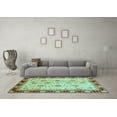 thumbnail image 3 of Ahgly Company Indoor Rectangle Oriental Light Blue Traditional Area Rugs, 4' x 6', 3 of 4