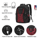 thumbnail image 2 of Mochila Para Laptop De 17 In Impermeable Negro Con Rojo Malubero Malu2189, 2 of 4