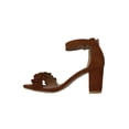 thumbnail image 3 of SANDALIAS TACONES LEON MUJER GAMUZA DURAZNO CAFE 0 LEON  0p, 3 of 3