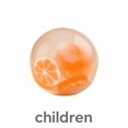 thumbnail image 3 of Tangerine Squishy Ball Toy with Fruit Slice Design, 2.36 Inch, Orange, for Relaxation, 3 of 3