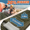 thumbnail image 2 of MEREZA Saco de dormir de invierno de 0 grados para adultos y niños con almohada, saco de dormir para clima frío para 4 estaciones, camping, senderismo, mochilero, sacos de dormir para grandes y altos, 2 of 5