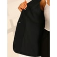 thumbnail image 5 of INSPIRE CHIC Work Office Stretch Blazer for Women's Lapel Collar Dressy Casual Suit Jacket, 5 of 5