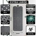 thumbnail image 6 of Sanmadrola 2 Pack Bath Mat Extra Large 40 x 16 Inch Non Slip Bathtub Shower Mat Extra Long Bathroom Mats for Tub Nonslip Anti Slip Bathmats Black, 6 of 7