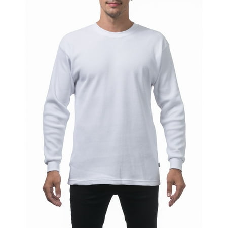 pro club sleeve heavyweight thermal cotton walmart
