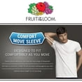 thumbnail image 6 of Fruit of the Loom Men's Stay Tucked V-Neck T-Shirt, 6 Pack, 6 of 7