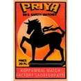thumbnail image 2 of Priya 50s Safety Matches Poster Print by  Phillumenart, 2 of 2