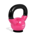 thumbnail image 2 of Kettlebell Yes4All de 2,5 kg con recubrimiento de vinilo y base de goma rosa, 2 of 8