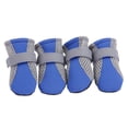 thumbnail image 2 of Zapatos para mascotas Sunnimix a prueba de resbalones tamaño L color azul, 2 of 8