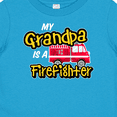thumbnail image 4 of Inktastic My Grandpa is a Firefighter with Fire Truck Boys or Girls Baby T-Shirt, 4 of 5