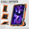 thumbnail image 5 of For iPad Air 5th/4th Generation 10.9 Inch 2022/2020 Case, 360 Rotating Shockproof Cover with Stand, Handle, Shoulder Strap, Orange, 5 of 7