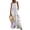 Purple, variant on JULMCOMO Jumpsuits for Women Floral Print Wide Leg Casual Bib Overalls Square Neck Loose Fit Beach Summer Jumpsuits with Pockets Gray S