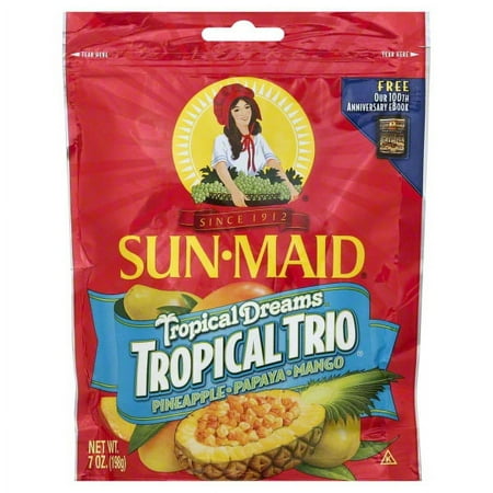 Sun-Maid® Tropical Dreams™ Tropical Trio® 7 oz. Bag