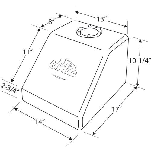 Jaz Products 220-108-01 Pro Modified 8-Gallon Fuel Cell