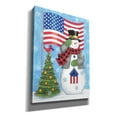 thumbnail image 2 of Epic Graffiti 'Patriotic Snowman' by Deb Strain, Giclee Canvas Wall Art, 40"x54", 2 of 8