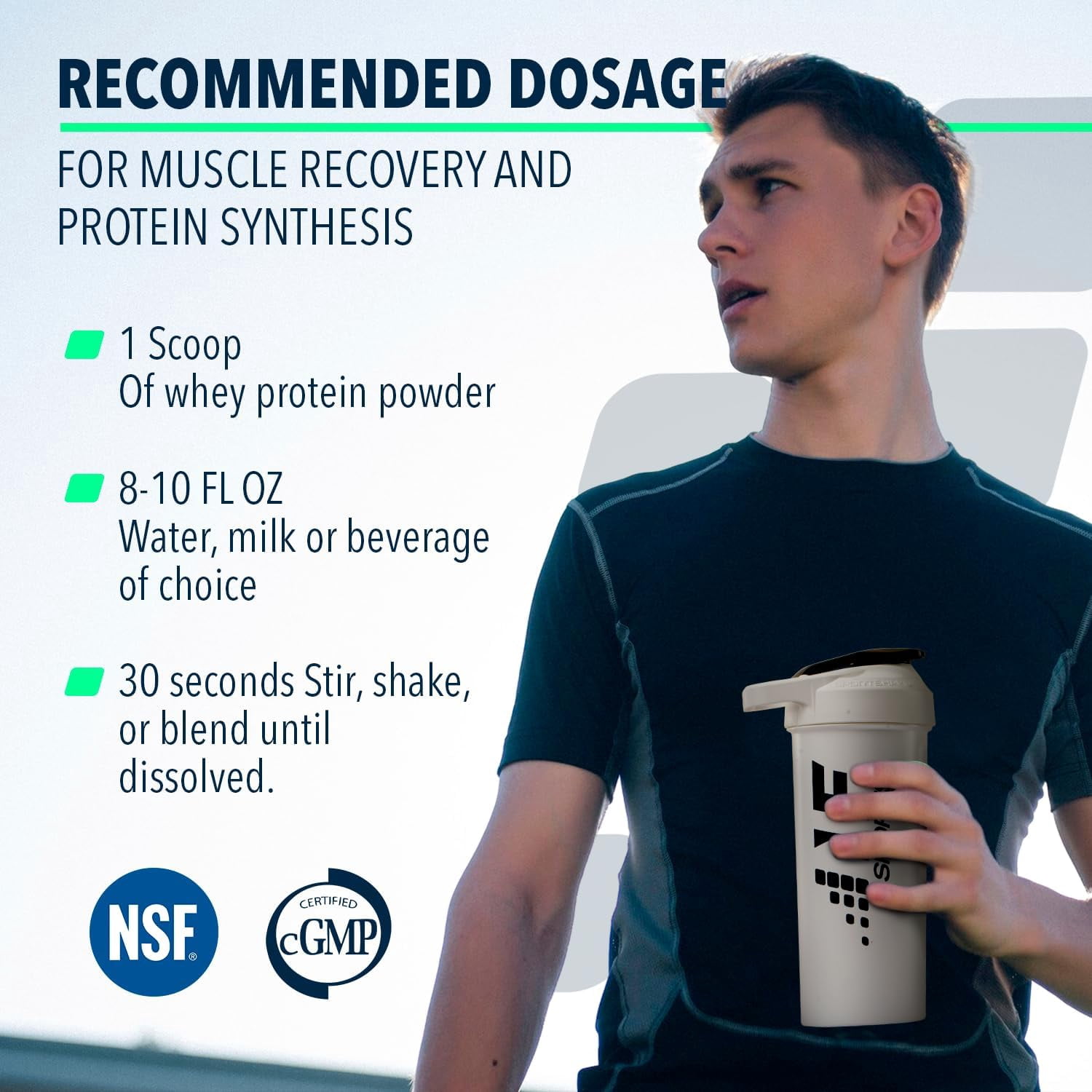 NF Sports Grass Fed Nutri Whey 23g Protein Powder, No Artificial, Alpine Strawberry, 1.82 pounds