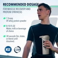 thumbnail image 5 of NF Sports Grass Fed Nutri Whey 23g Protein Powder, No Artificial, Alpine Strawberry, 1.82 pounds, 5 of 8