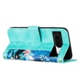 thumbnail image 3 of Compatible with Google Pixel 8 Vintage Flower Wallet Case Magnetic Closure Cover with Card Slots, 3 of 5