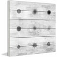 thumbnail image 7 of Parvez Taj Grey Flowers Art Print on White Pine Wood, 7 of 7
