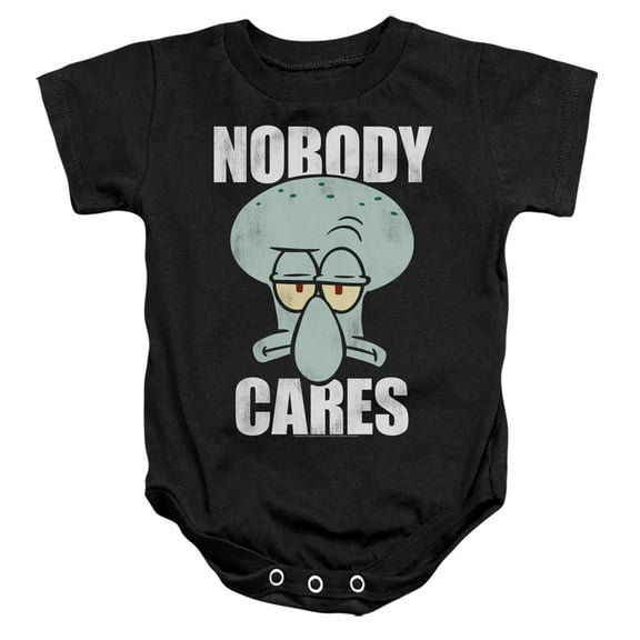 Spongebob Nobody Cares Meme Unisex Infant Snap Suit for Baby