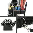 thumbnail image 5 of Pochette de Rangement pour Perceuse et Marteau, Sac à Outils Multifonction pour Charpentier, Noir, 5 of 5