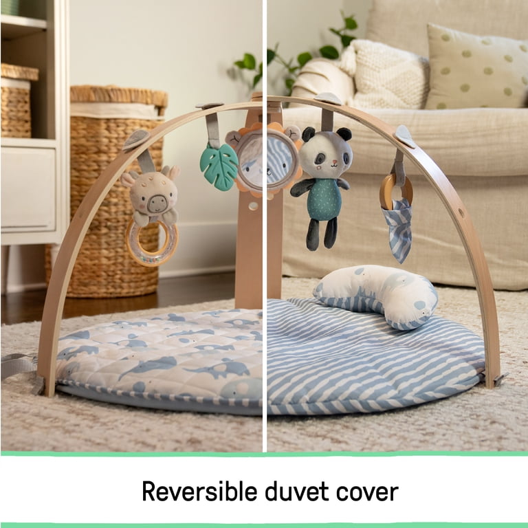 Ingenuity Cozy Spot Reversible Duvet Activity Gym photo 3
