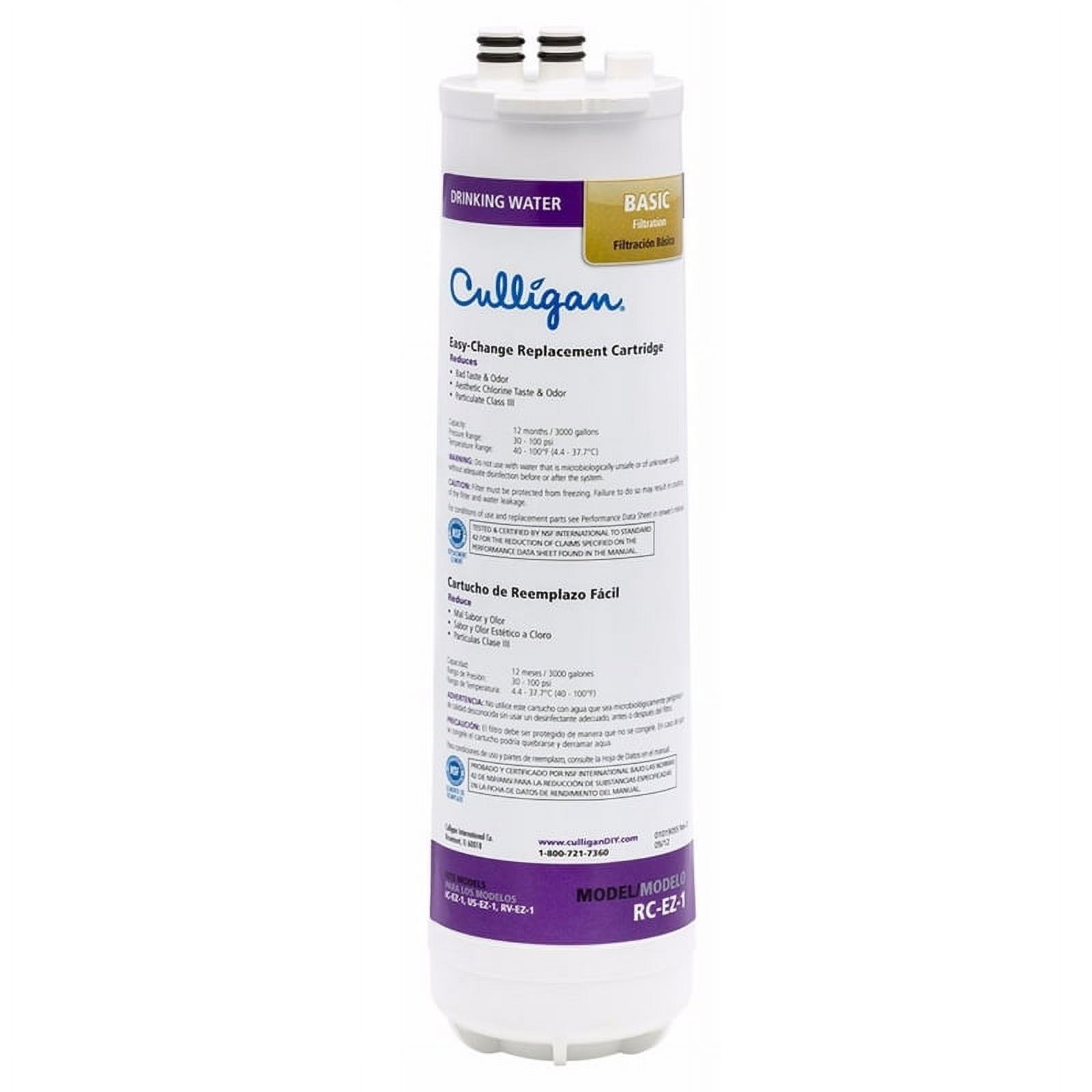 Culligan RC-EZ-1 Easy Change Replacement Filter - image 2 of 4