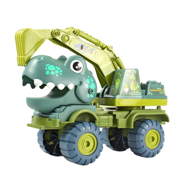 Coche De Transporte De Dinosaurio Para Niños, Coche De Ingeniería De Gran Tamaño, Camión Transportador De Juguete, Vehículo De Juguete Con Dinosaurio, Regalo Para Niños Moyic FN007214-02