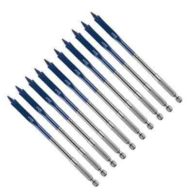Bosch 10 Pack of 5/16 In. x 6 In. Daredevil Spade Bits - DSB1002B-10PK