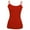 Fire Red, variant on MOPAS Womens Red Spaghetti Strap Scoop Neck Top Size: ONE SIZE