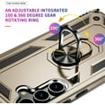 thumbnail image 4 of REQO Compatible with Samsung Galaxy S24 Case Cover,Magnetic Car Mount Bracket Shell Compatible with Samsung Galaxy S24 SM-S921B/DS SM-S921U1 SM-S921W SM-S921N SM-S921E/DS Case, 4 of 7