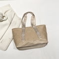 thumbnail image 4 of JVBTVB Women's Cotton Padded Tote Bag Large Capacity Work Shoulder Handbag Quilted Purse Fits 15 inch Laptop, 4 of 8