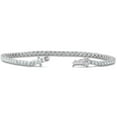 thumbnail image 4 of Pompeii 4ct Diamond Tennis Bracelet 14K White Gold 7" (G/H,I2), 4 of 5