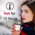 thumbnail image 7 of Best Stainless Steel Coffee Thermos - BPA Free - Triple Wall Insulated - Hot Tea or Cold Water Bottle + Drink Cup Top - NEW Easy C, 7 of 7