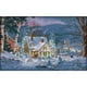 thumbnail image 5 of Lienzo DIY Punto Cruz Obra Arte 14CT Sello Kit Costura (F771 Snow House), 5 of 7