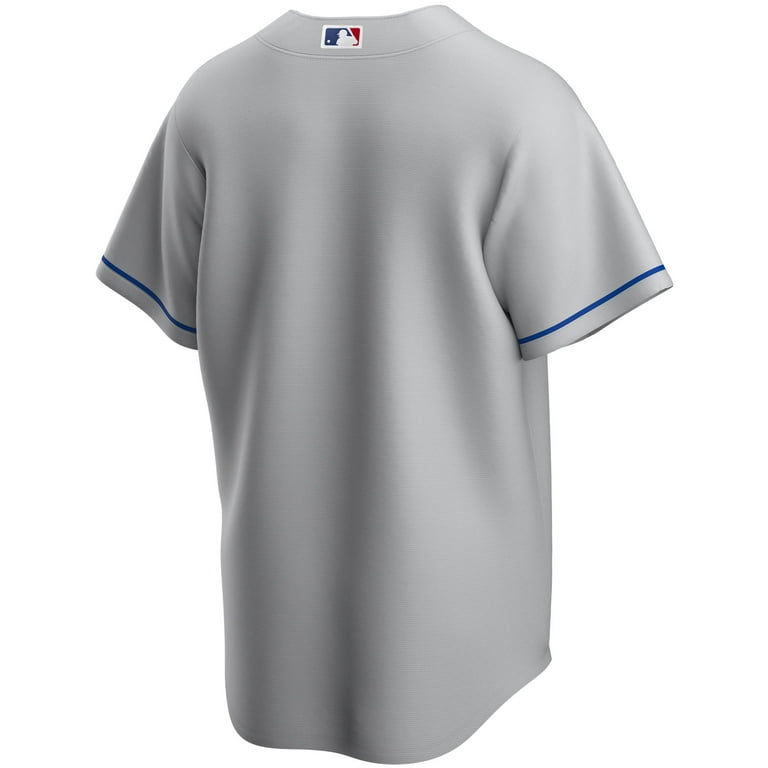 Youth Nike Gray Los Angeles Dodgers Road Replica Team Jersey 