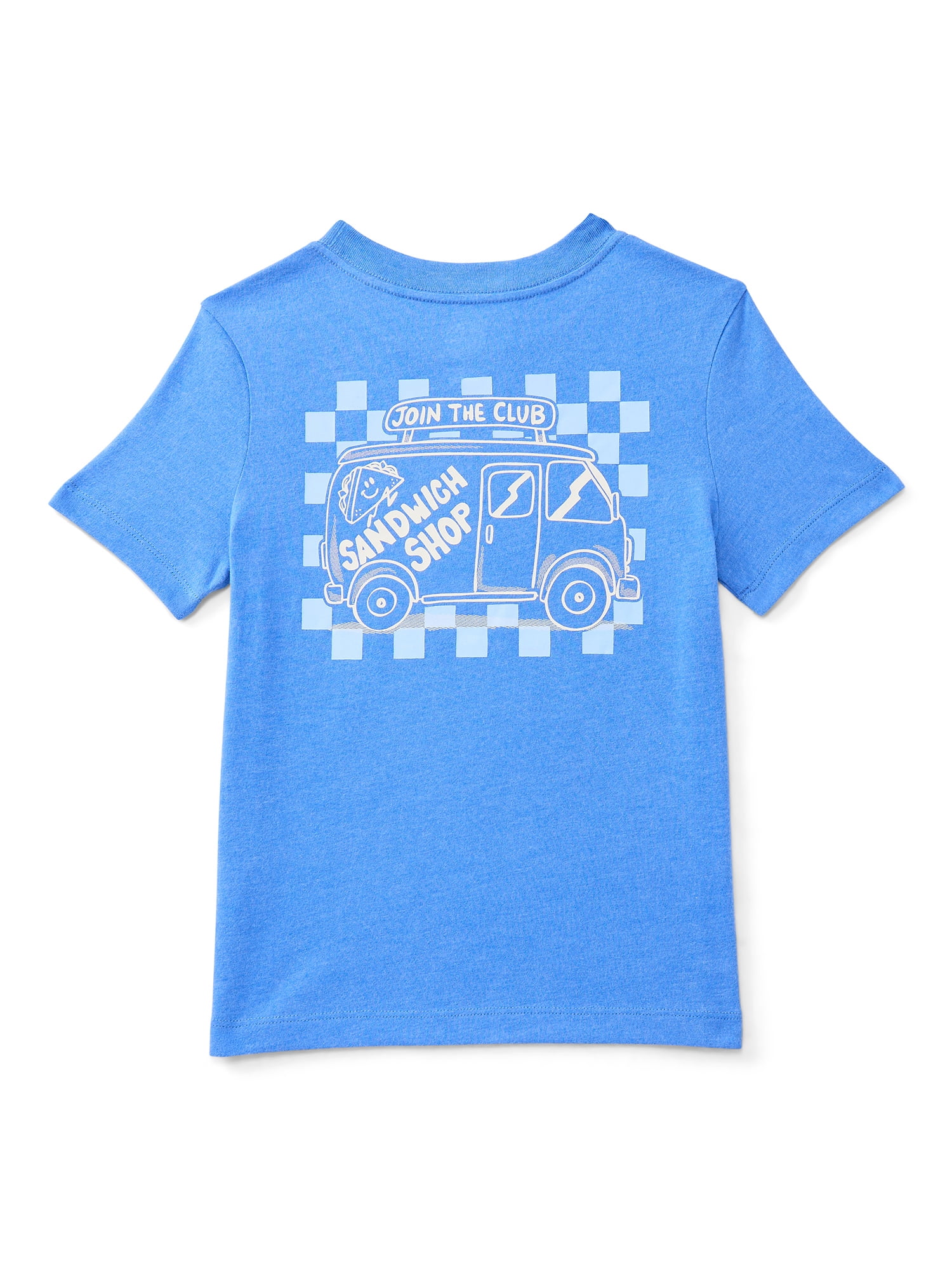 Wonder Nation Little Boys Graphic Tee with Short Sleeves, Sizes 4-10